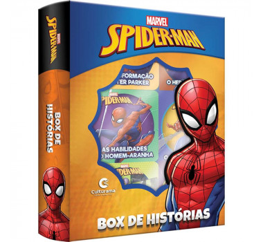 Livro-Ilustrado-Homem-Aranha-Box-Historias-C/6---Culturama