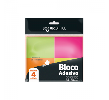 Bloco-Adesivo-38x50-Neon-4-Cores-100-Folhas-Jocar
