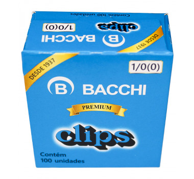 Clips-Bacchi-Galvanizado-N.-1/0-(0)-C/100-Unidades