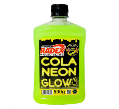 Cola-Glow-Slime-Neon-Amarelo-Radex