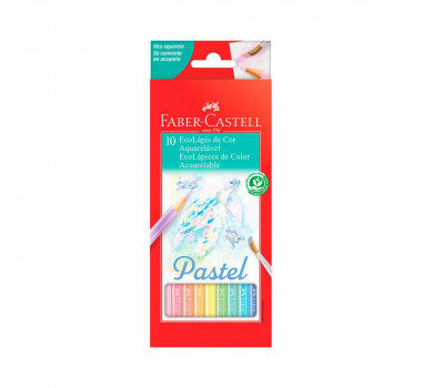 EcoLapis-De-Cor-Faber-Castell-Aquarelavel-Pastel-10-Cores