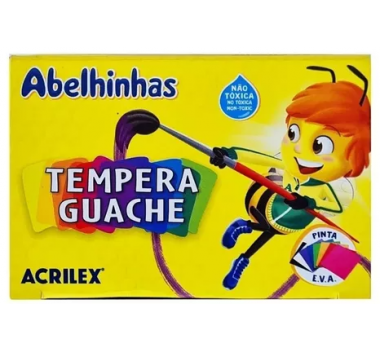 Tinta-Guache-Acrilex-6-Cores-15ml