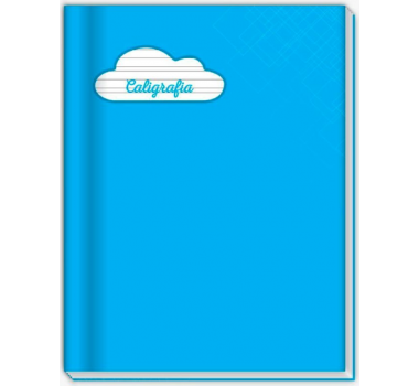 Caderno-Caligrafia-Brochurao-Cost.-C.D-40Fls-Azul-Credeal