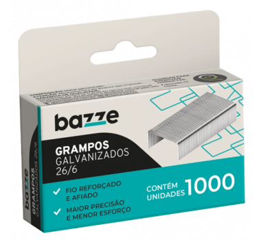 Grampo-Bazze-Galvanizado-26/6-C/1000