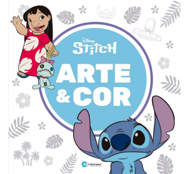 Livro-Infantil-para-Colorir---Stitch-Arte-e-Cor-27X27CM-36-Paginas---CULTURAMA