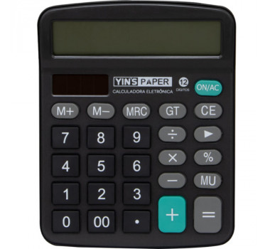 Calculadora-De-Mesa-12-Dig.-Yins-Paper-YP7310