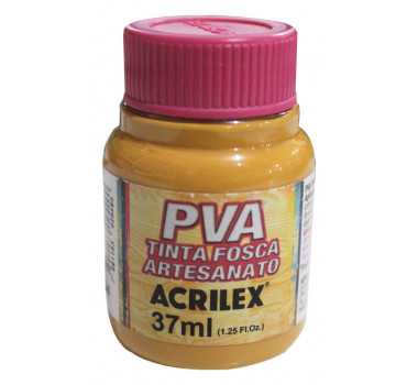 Tinta-Plastica-PVA-37ML-Amarelo-Ocre-Acrilex