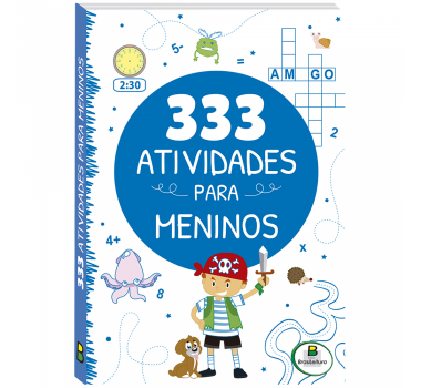 Livro-Infantil-333-Atividades-P/Meninos