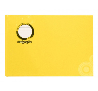 Caderno-Caligrafia-Broch.-Amarelo-60-Folhas-Credeal