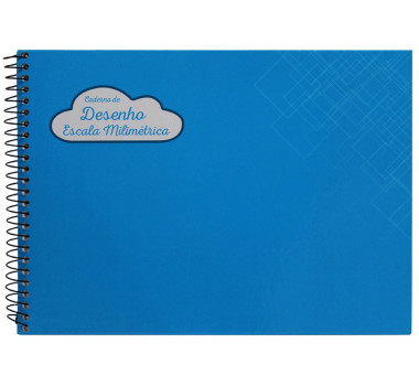 Caderno-Cartografia-Azul-Milimetrado-60-Folhas