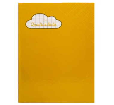 Caderno-Quadriculado-Brochurao-Cost.-C.D-10X10mm-40-Folhas-Amarelo-Credeal