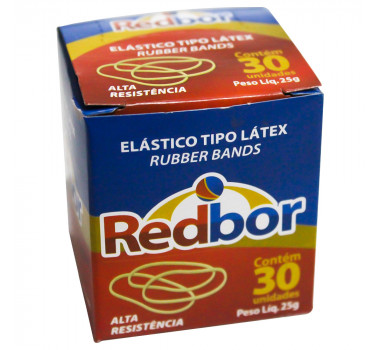 Elastico-Latex-25g-N.18-RedBor