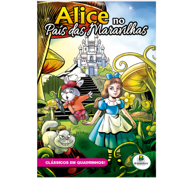 Livro-Classicos-Em-Quadrinhos-Alice-No-Pais-Das-Maravilhas