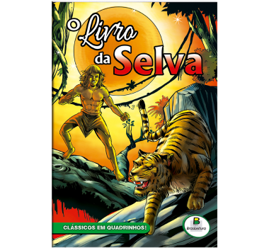 Livro-Classicos-Em-Quadrinhos-Livro-Da-Selva