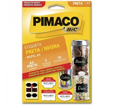 Etiqueta-Pimaco-A5-Preta-50x65-3-Fls-C/18