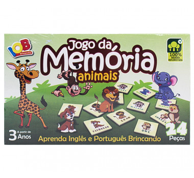 Jogo-Da-Memoria-Animais-Com-24-Pecas-IOB