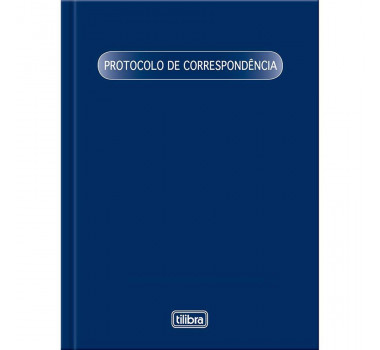 Livro-Protocolo-De-Correspondencia-50-Folhas-Tilibra