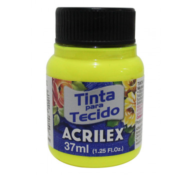 Tinta-Tecido-Fluorescente-37ml-Amarelo-Limao-102-Acrilex