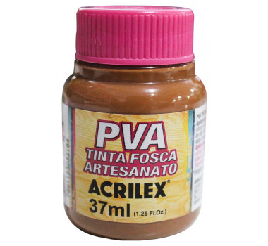 Tinta-Plastica-PVA-37ML-Marrom-531-Acrilex