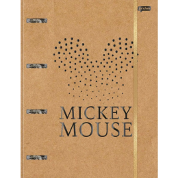 Caderno Argolado Mickey e Minnie Arts Kraft 80 Fls Jandaia