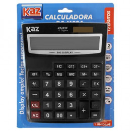 Calculadora De Mesa 12 Dig. KZ4222 Kaz