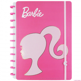 Caderno Inteligente Grande CI Barbie Pink 80 Fls