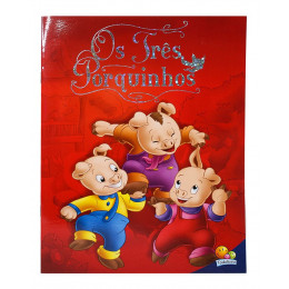 Livro Infantil Os Três Porquinhos Classicos Todolivro Grande