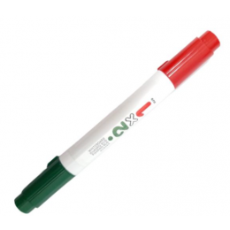 Marcador Quadro Branco 2x1 Vermelho/Verde Newpen