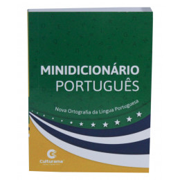 Minidicionário Português Nova Ortografia 352pgs Culturama