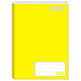 Caderno Brochurão Stiff Amarelo CD 96 Folhas Jandaia