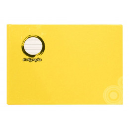 Caderno Caligráfia Broch. Amarelo 60 Folhas Credeal
