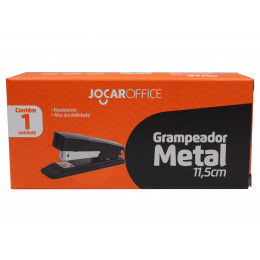 Grampeador Metal Preto 11,5cm Jocar Office