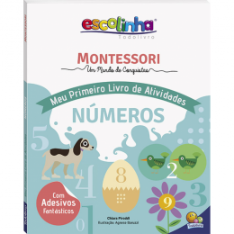 Livro Infantil Escolinha Montessori Meu Primeiro Livro Atividades... Números