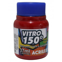 Tinta Vitro 150º Vermelho Escarlate 508 37ml Acrilex